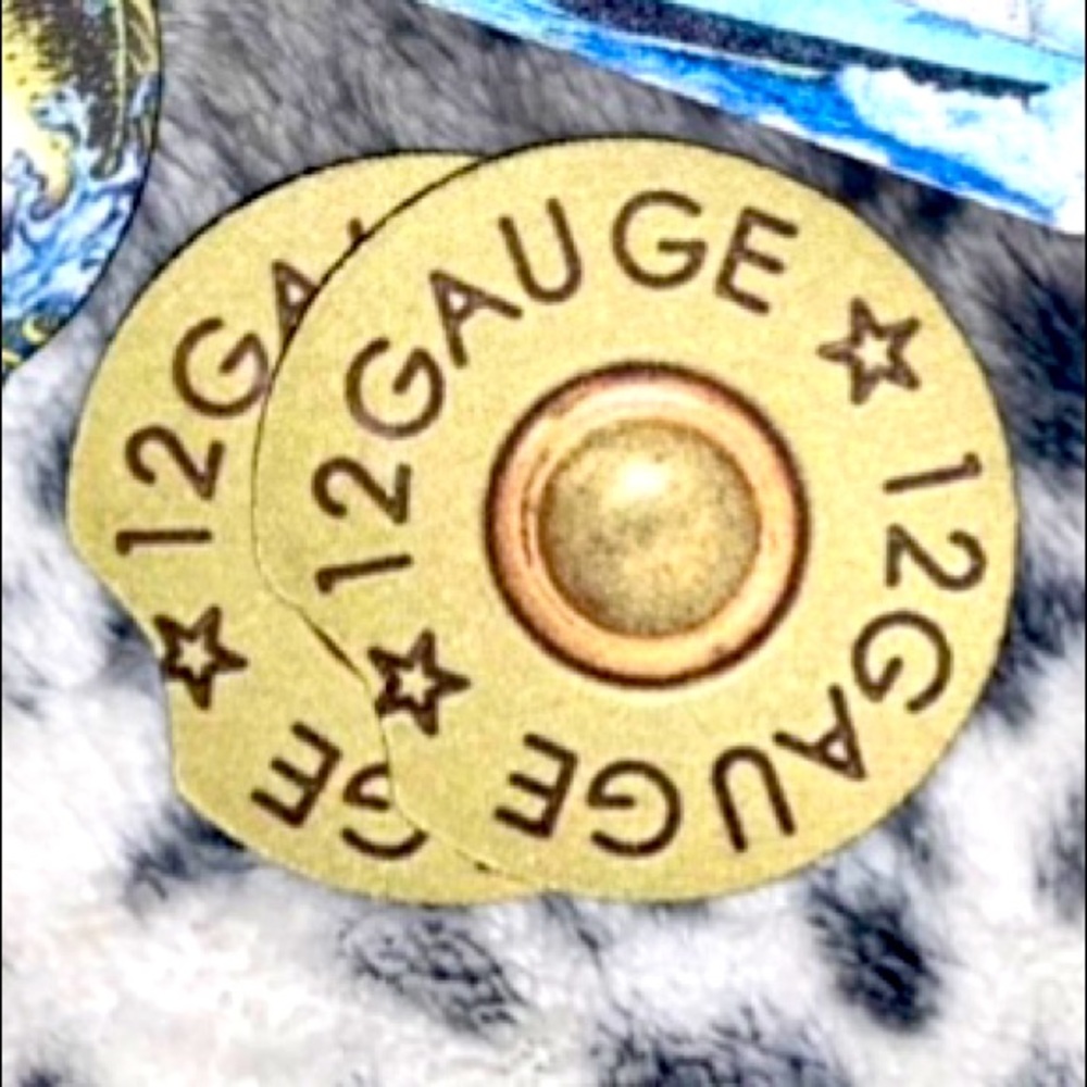 Shotgun shell car coasters